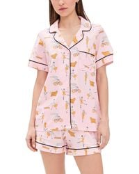 Bedhead PJs - Cotton Jersey Knit Classic Shorty Pajama Set - Lyst