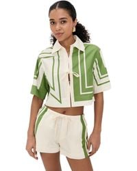 SIR. - Carlo Cropped Shirt - Lyst