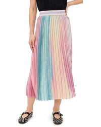 Le Superbe - Scattered Clouds Pleated Skirt - Lyst