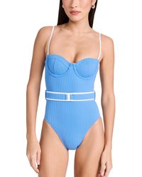 Solid & Striped - Oid & Triped The Pencer One Piece Mariana Bue - Lyst