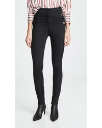 J Brand Natasha Sky Skinny Jeans - Black