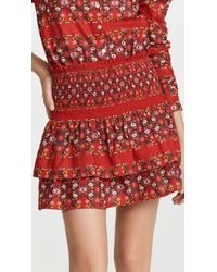 Alix Of Bohemia Marina Holiday Skirt - Red
