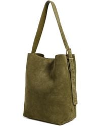 Madewell - Suede Essentials Bucket Tote - Lyst