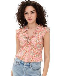 PAIGE - Farrow Top - Lyst