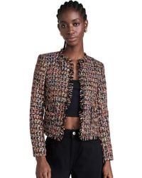 L'Agence - Angelina Tweed Jacket 1 - Lyst