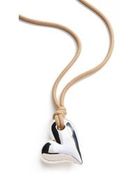 Jenny Bird - Art Heart On A String Necklace - Lyst