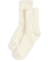 Stems - Winter Plush Cable Socks - Lyst