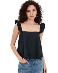 Le Bos - Claire Ruffle Strap Top - Lyst
