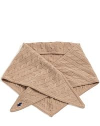 Polo Ralph Lauren - Cable Triangle Scarf - Lyst