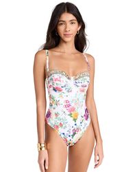 Camilla - Caia Ruched Cup Underwire One Piece Pue And Parterre - Lyst