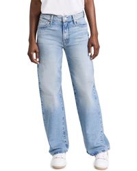 Mother - The Dodger Sneak Jeans - Lyst