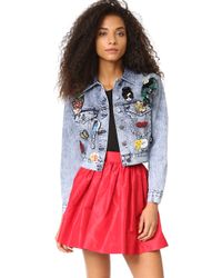 alice olivia denim jacket