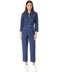 apc denim jumpsuit
