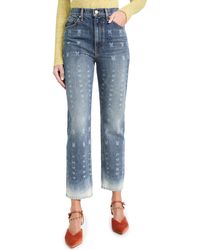Ulla Johnson - The Cropped Agnes Jeans - Lyst