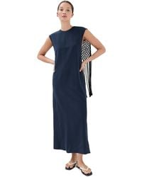 Tibi - Stretch Silk Nylon Macrame Dress - Lyst
