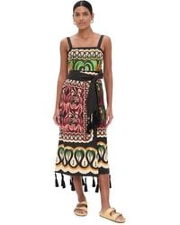 FARM Rio - Coconut Tree Flow Scarf Dress - Lyst