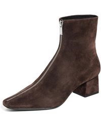 Jonathan Simkhai - Ryder Suede Zip Front Boots - Lyst