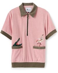 Tombolo - 'Flamingo Tartare' Cabana Shirt - Lyst