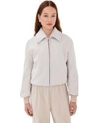 Acne Studios - Owella Wool Felt Bomber Jacket - Lyst