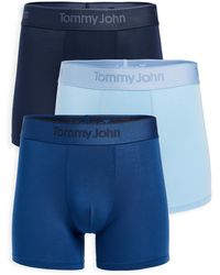 Tommy John - Second Skin 4 Trunks 3 Pack - Lyst