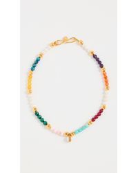 Sylvia Toledano Collier Mantra Pendant Necklace - Multicolor