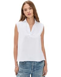 Frank & Eileen - Popover Collar Tank - Lyst