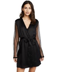 Flora Nikrooz - Fora Nikrooz Showstopper Chareuse Robe With Ace Chapagne - Lyst