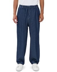 Bather - Denim Linen Leisure Pants - Lyst