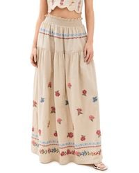 Agua Bendita - Jenna Blush Skirt - Lyst
