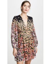FARM Rio Rainbow Garden Mini Dress - Multicolour