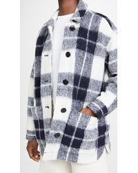 Madewell Walton Shirt Jacket - Blue