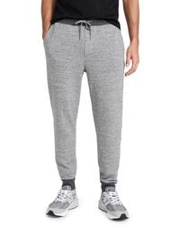Faherty - Doube Knit Sweatpants Ight Carbon Heather - Lyst