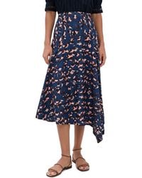 Ulla Johnson - Annika High Waist Asymmetrical Midi Skirt - Lyst