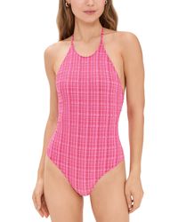 Lisa Marie Fernandez - Halter Maillot One Piece - Lyst