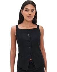 Wayf - Button Front Top - Lyst