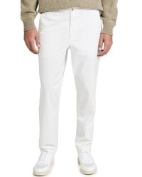 Polo Ralph Lauren - Poo Raph Auren Ightweight Cotton Tretch Prepter Pant Deckwah White X - Lyst