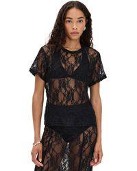 Le Bos - Lace Tee - Lyst