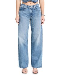 Mother - The Down Low Spinner Sneak Jeans - Lyst