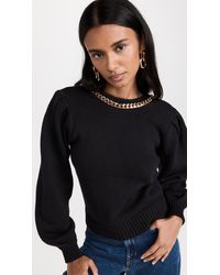 Aje. Chance Tunic Sweater in White | Lyst