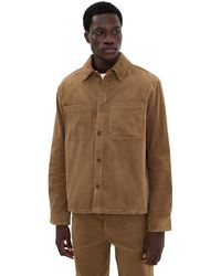 A.P.C. - A. P.C. Surchemise Leon Corduroy Jacket - Lyst