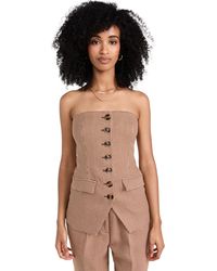 FAVORITE DAUGHTER - The Phoebe Bustier Top - Lyst
