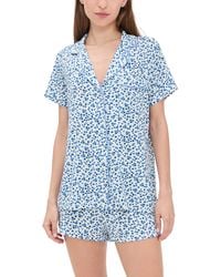 Stripe & Stare - Short Pajama Set - Lyst