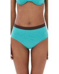 STAUD - Devon High Rise Bikini Bottoms - Lyst