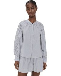 Merlette - Tiana Ruched Blouse - Lyst