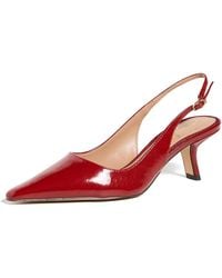 Sam Edelman - Bianka Sling Pump Deep Scarlet 9 Medium - Lyst