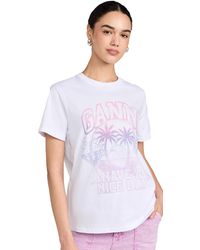 Ganni - Basic Jersey Cocktail Relaxed T-shirt - Lyst
