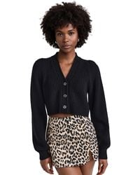 LoveShackFancy - Avignon Crop Cardigan - Lyst
