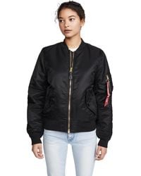 Alpha Industries - Ma-1 Reversible Bomber Jacket - Lyst
