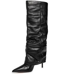 SCHUTZ SHOES - Mikki Up Cloak Boots - Lyst