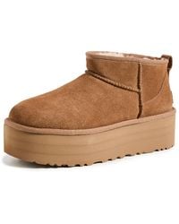 UGG - Classic Ultra Mini Platform Boots - Lyst